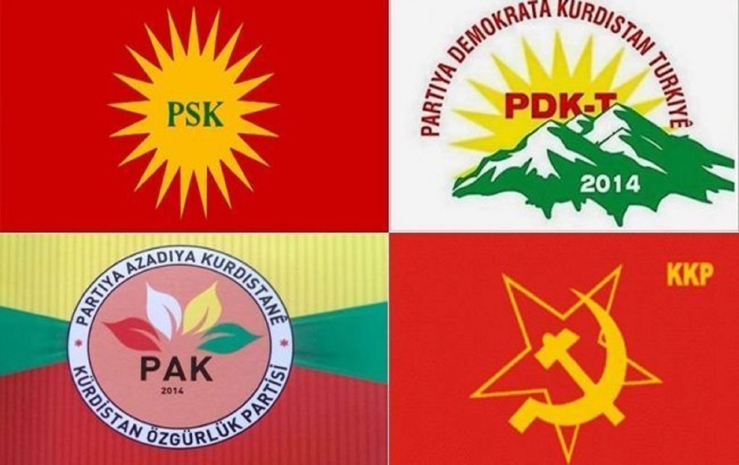 Yargıtay, adında ‘Kürdistan’ kelimesi geçen partilerin yerlerini listede boş bıraktı
